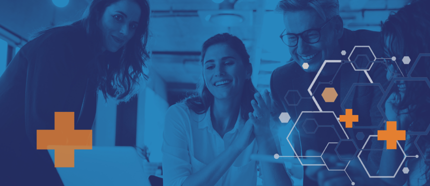 Group of Cybersecurity professionals corporate meeting