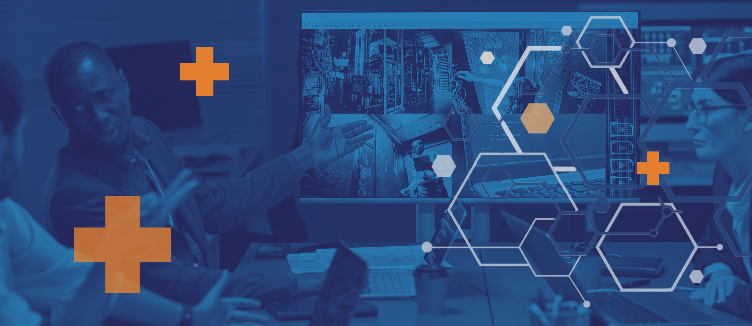 ICE Cybersecurity - Blue Main Header IT Security Team Professional